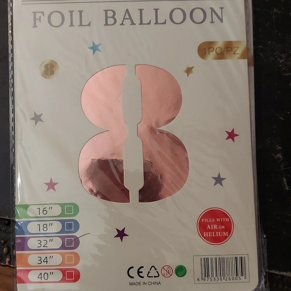 80 Rose Gold 32in Balloons and Gold Happy Birthday Cake Topper